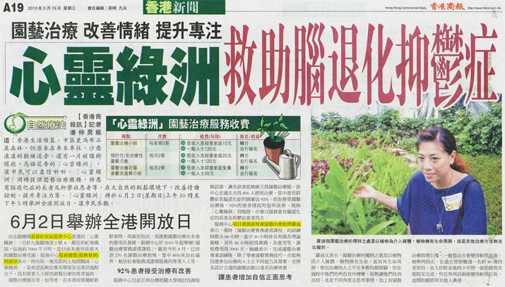 Media Coverage - HKCommercial Daily - Serene Oasis