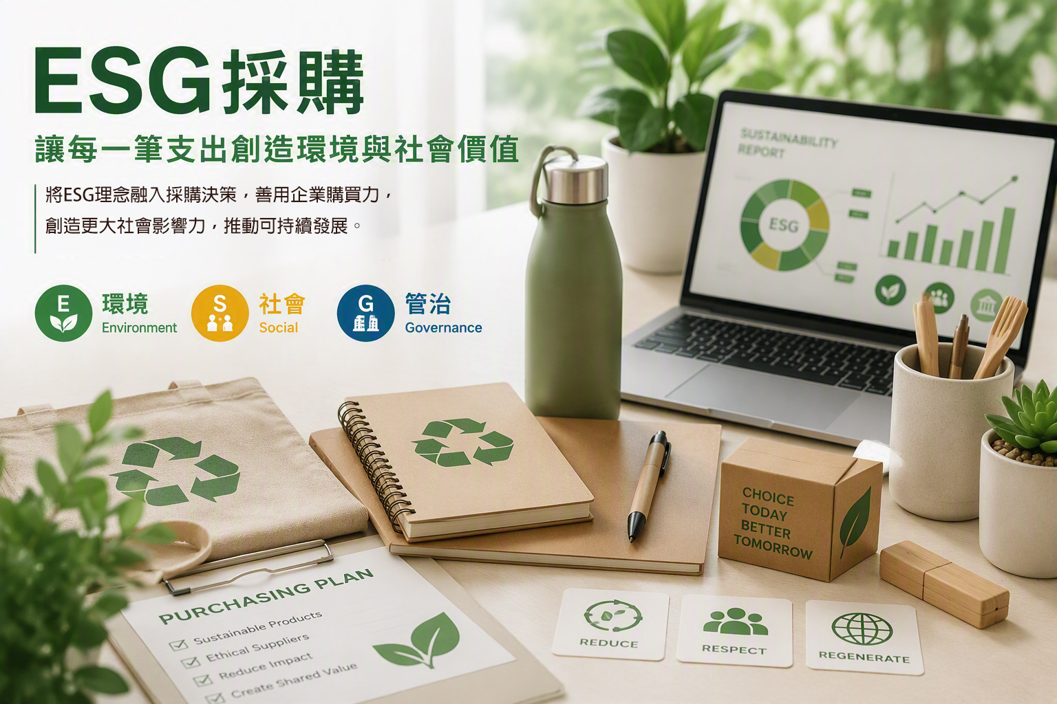 Cover Image - ESG採購：讓每筆支出創造環境與社會價值